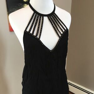 Pins & Needles Chiffon High Neck Top